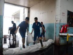 華紡:全員合力抗臺風(fēng) 全面應(yīng)對保生產(chǎn)